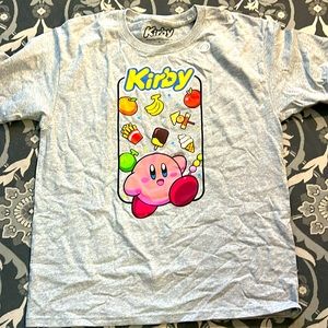 Kirby, Nintendo T-shirt, XL new gray
